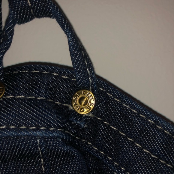 Guess - Denim Corset Bustier Dress, Size XS - Picture 7 of 7